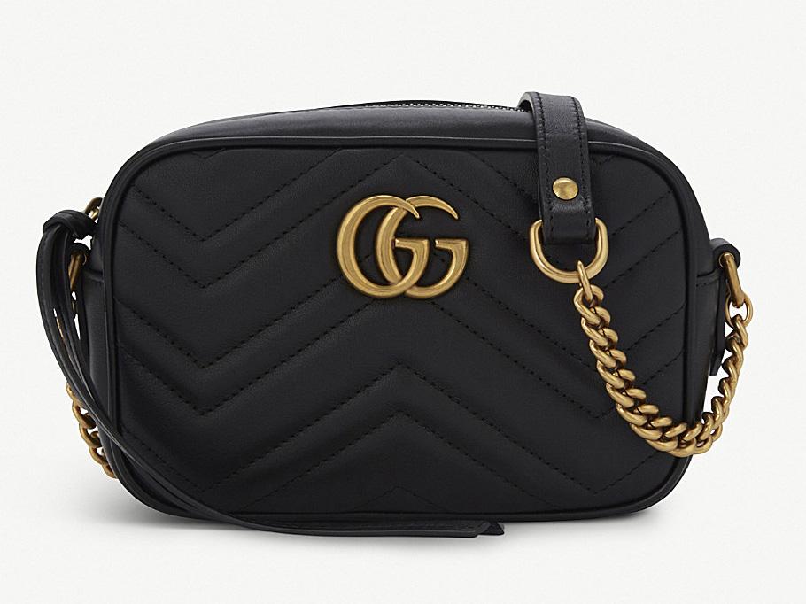 Gucci GG Marmont Mini Quilted Leather Shoulder Bag, £760, Selfridges