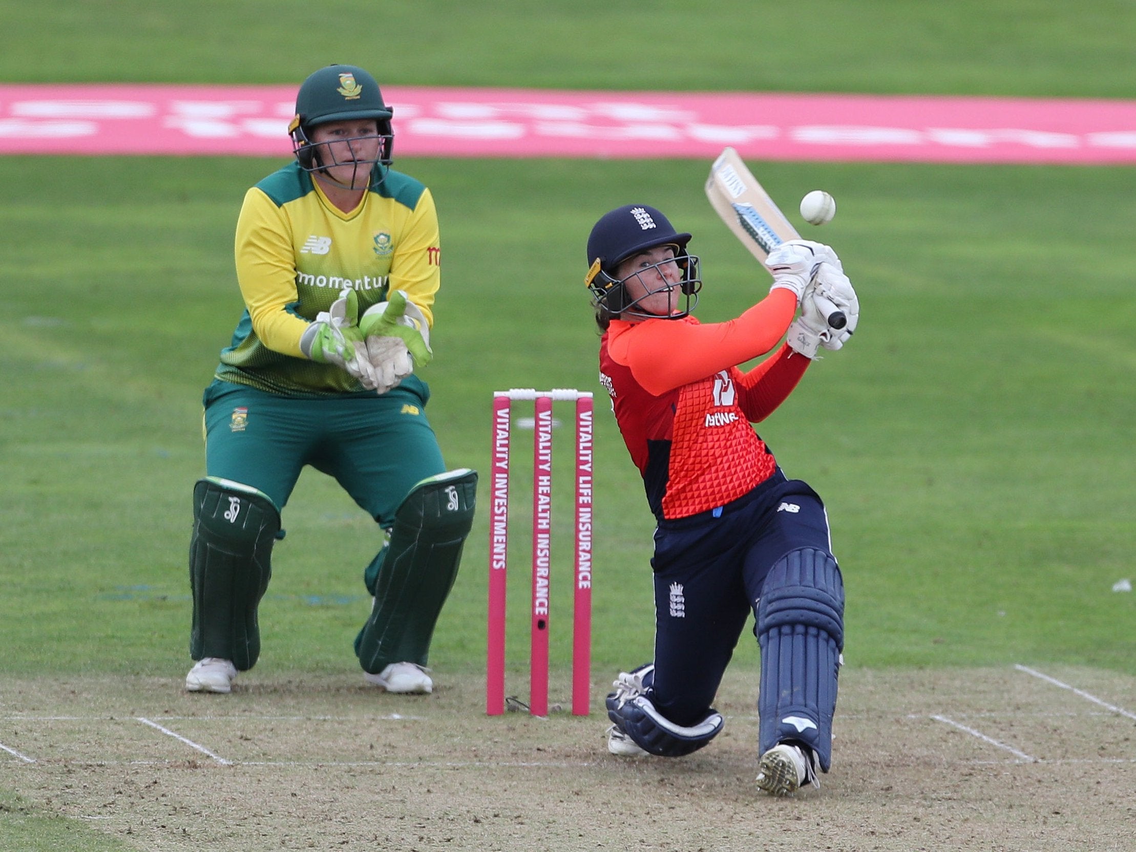 Tammy Beaumont century against South Africa fires England to record T20 score The Independent The Independent