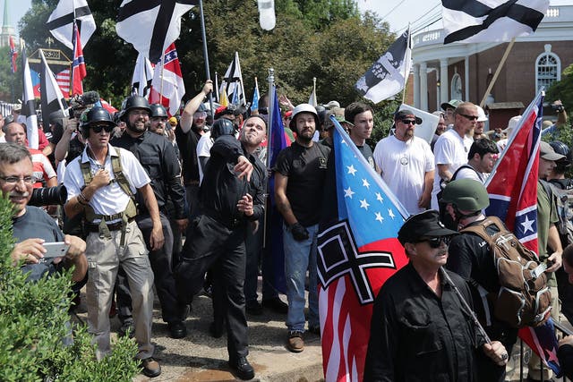 The event is being organised by white supremacist group behind last summer's rally in Charlottesville 