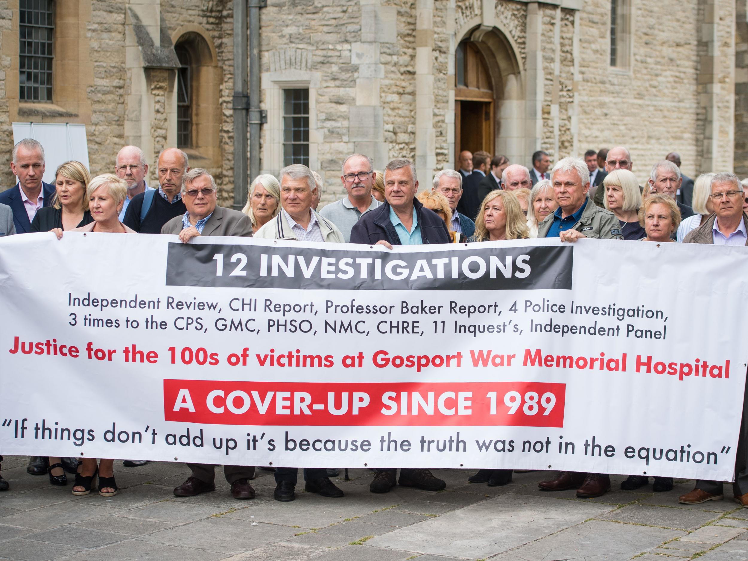 Families have seen successive investigations 'covered up' since their