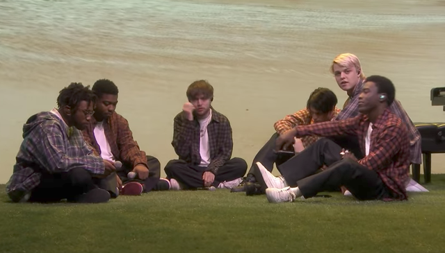 Brockhampton perform on The Tonight Show Starring Jimmy Fallon