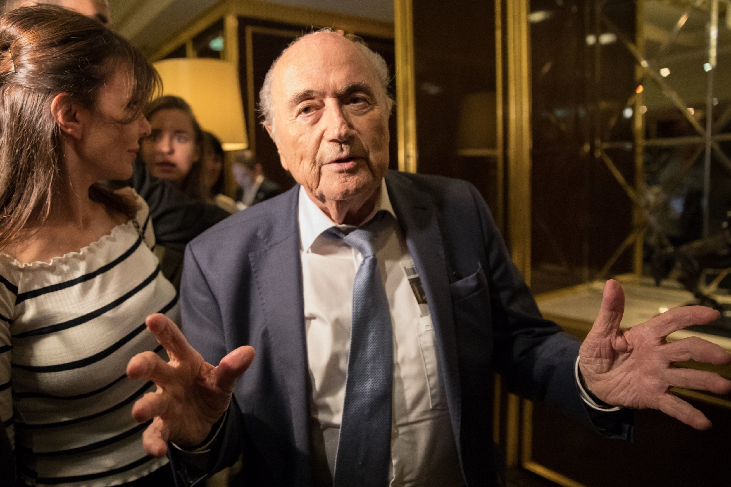 Earlier this week Blatter met with Russia president Vladimir Putin