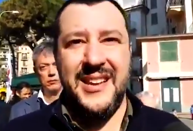 Matteo Salvini tells reporters Italy needs 'mass cleansing'