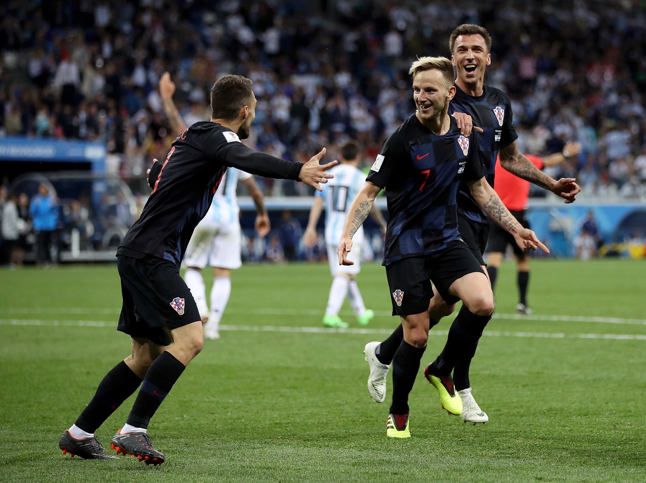 Image result for ivan rakitic argentina vs croatia