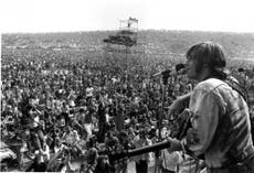 Isle of Wight Festival at 50: Bowie, Dylan and half a million hippies