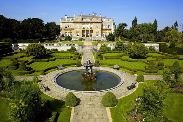 The spectacular grounds of Luton Hoo were laid out by Capability Brown