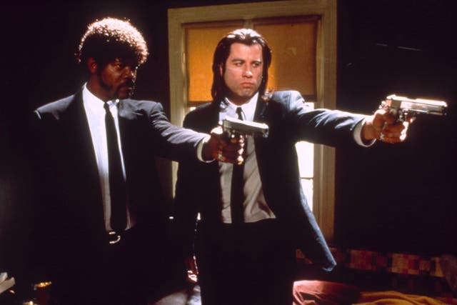Samuel L Jackson and John Travolta in Pulp Fiction