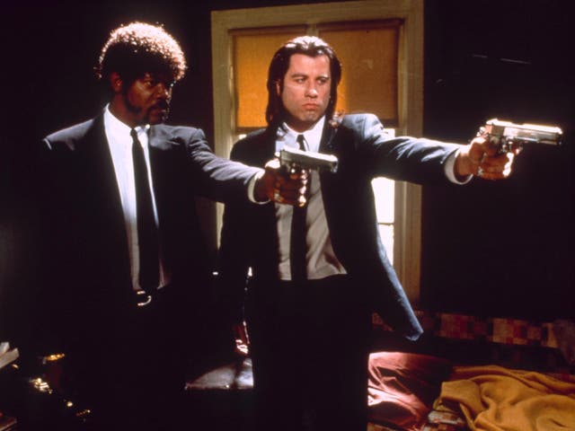 Samuel L Jackson and John Travolta in Pulp Fiction