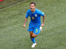 Coutinho’s toe-poke brings Brazil their moment of salvation