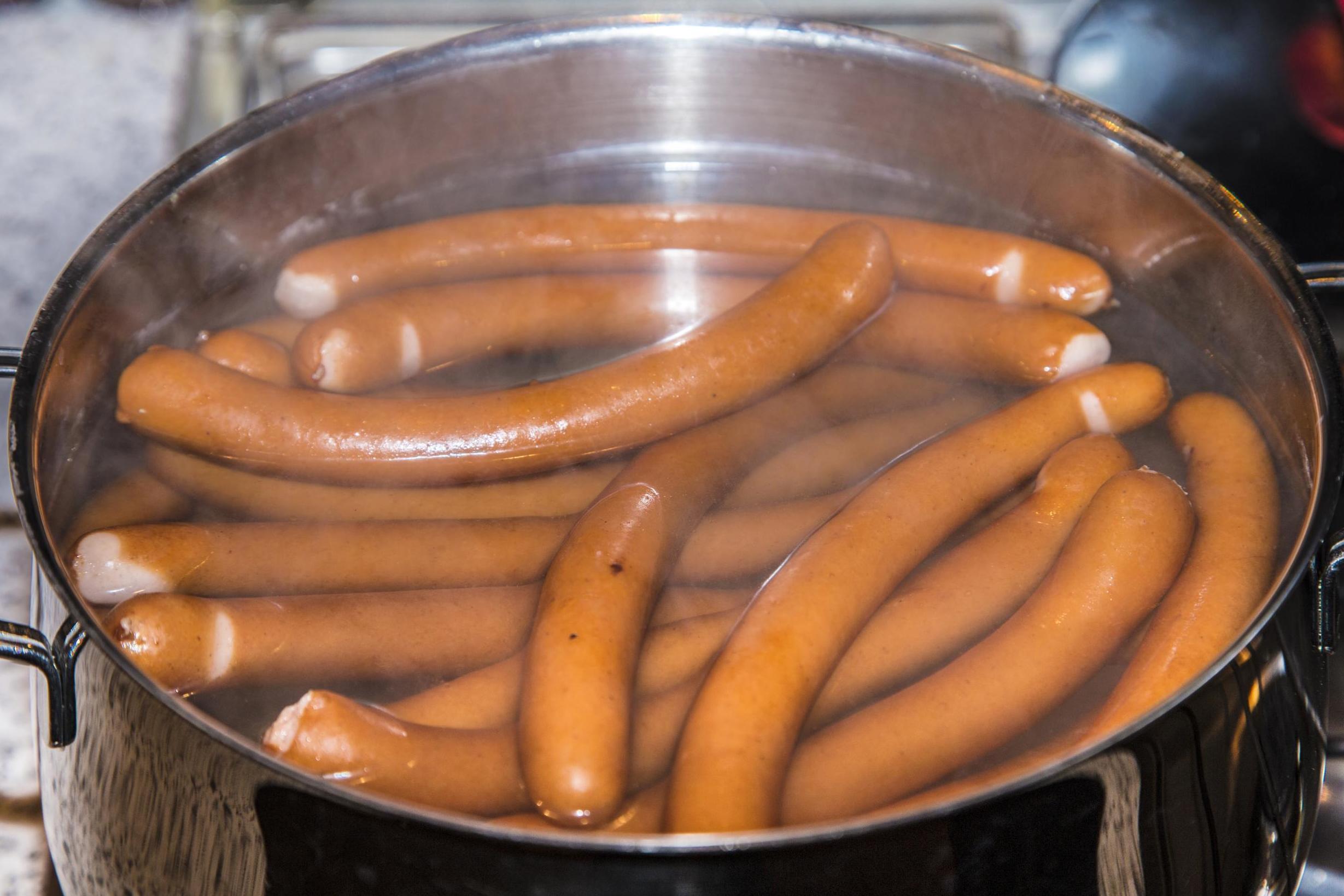 Stunt convinced people to buy unfiltered hot dog water for weight loss (Stock)