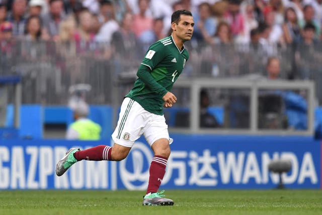 Marquez came on to play in his fifth World Cup