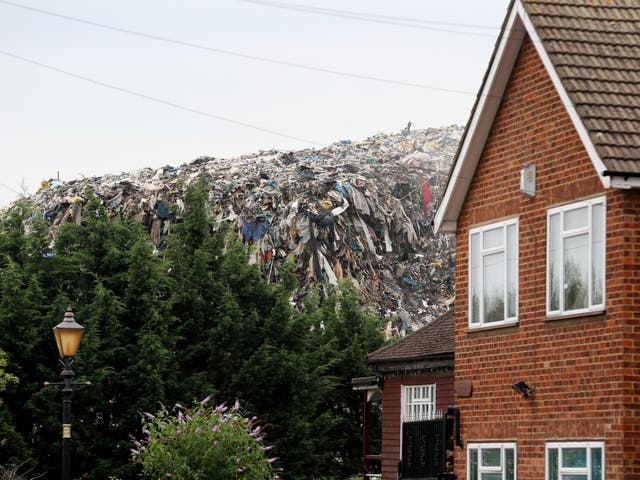 An illegal dump in Kent: despite the clear efforts of some regulators to tackle waste crime, it is more entrenched than ever