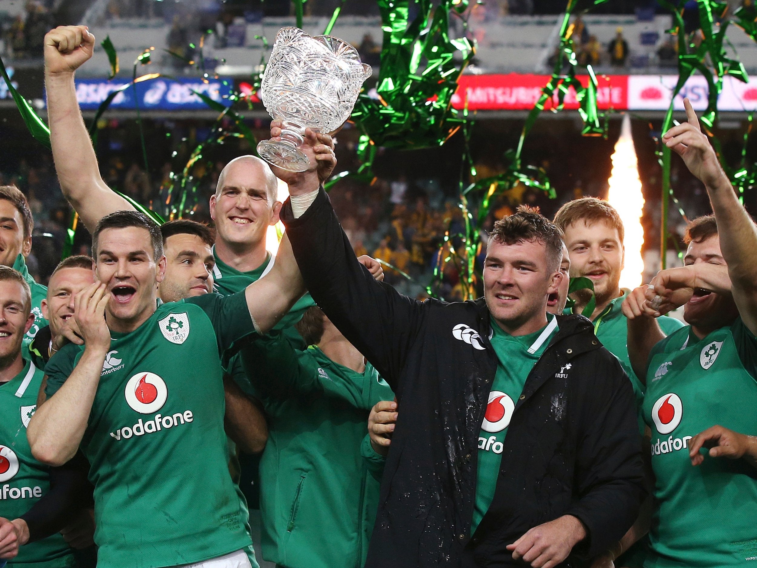 Ireland secured a famous series win over Australia in the summer