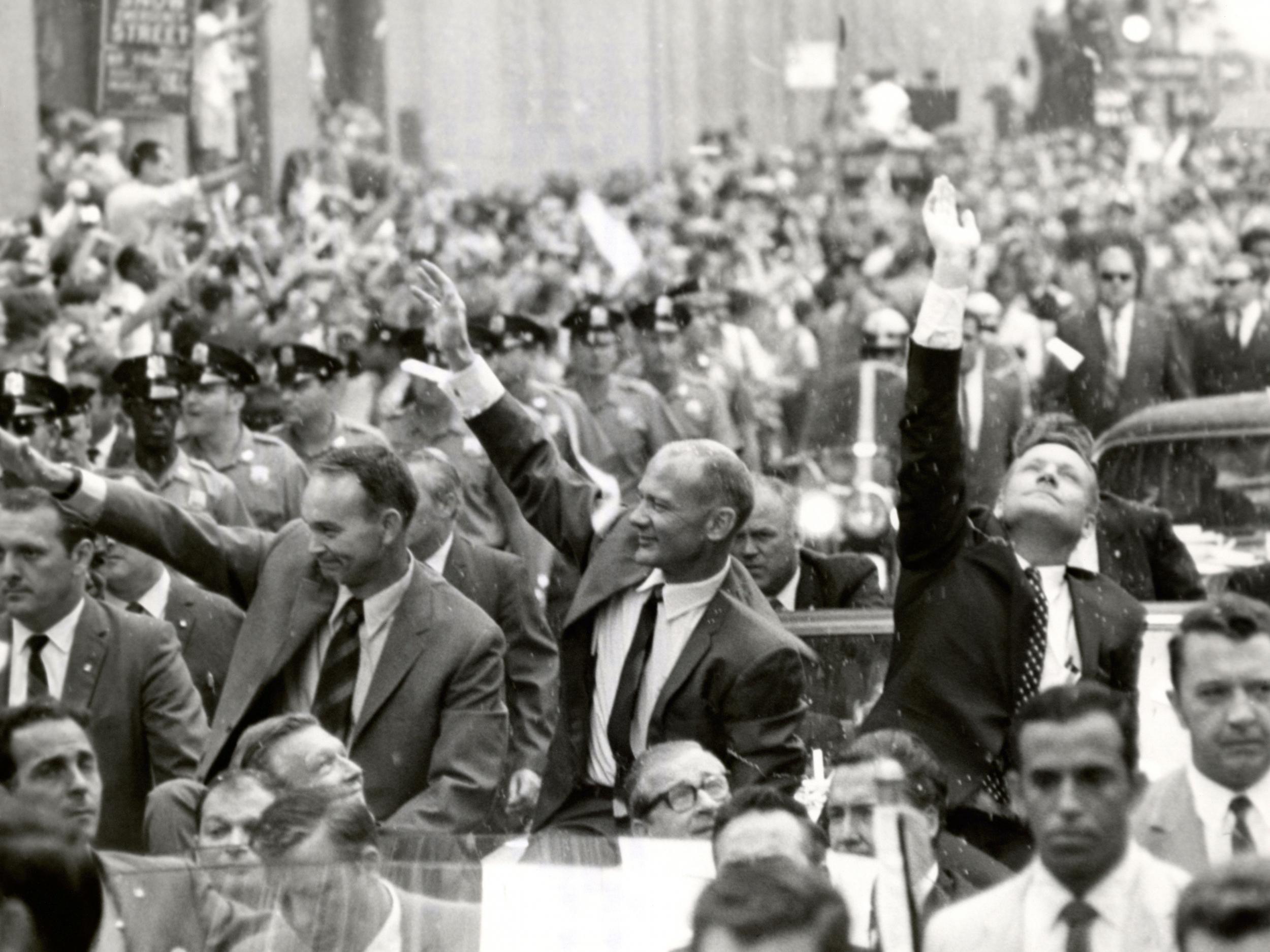 New York welcomes the Apollo 11 astronauts, 1969