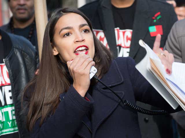 <p>Alexandria Ocasio-Cortez has claimed almost all of her offers to help moderate Democrat candidates went unanswered</p>