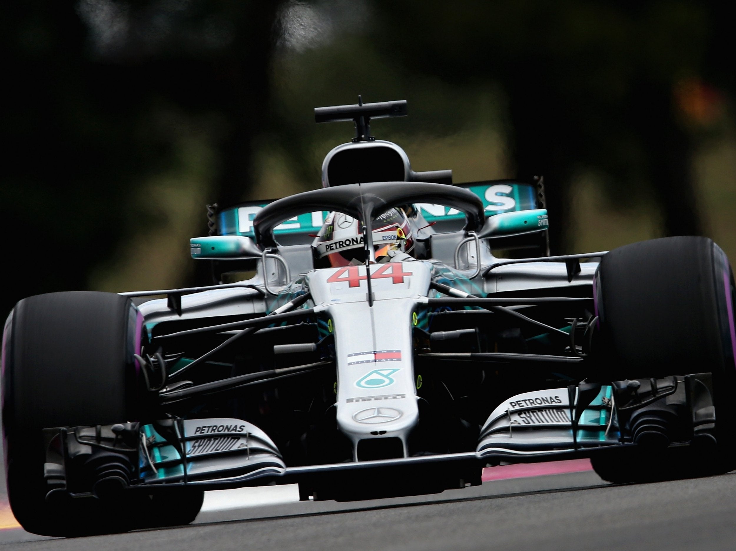 Lewis Hamilton took pole position at Paul Ricard