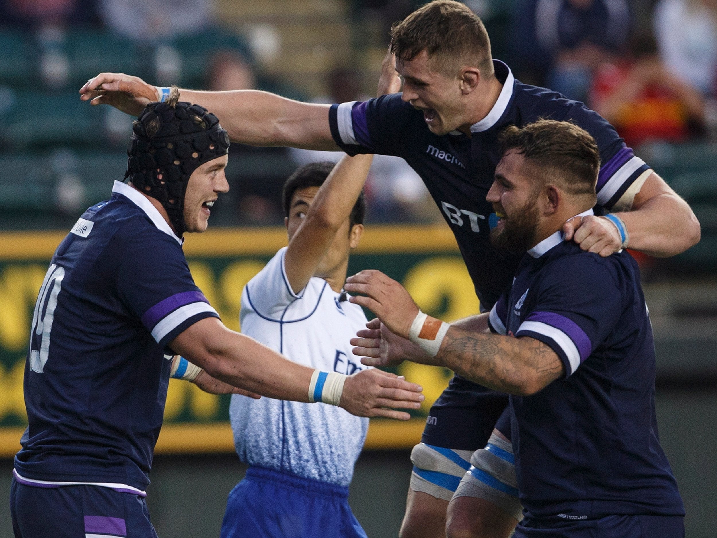 Scotland caped a successful summer with a landslide victory over Argentina