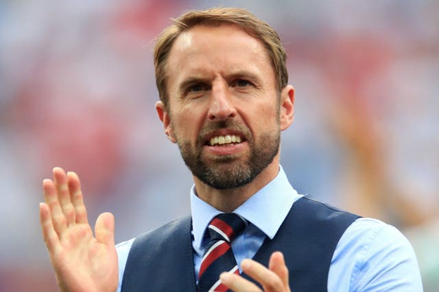 England manager Gareth Southgate reacts after the final whistle