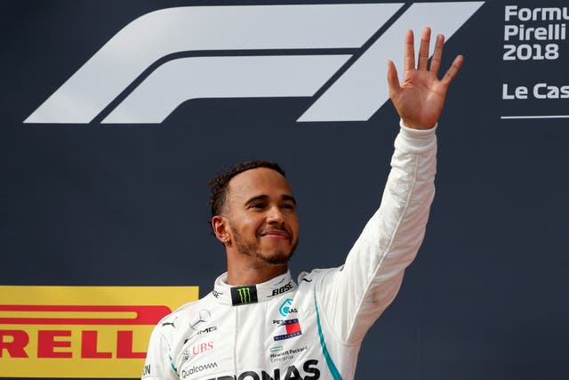 Lewis Hamilton took the chequered flag and the championship lead in France