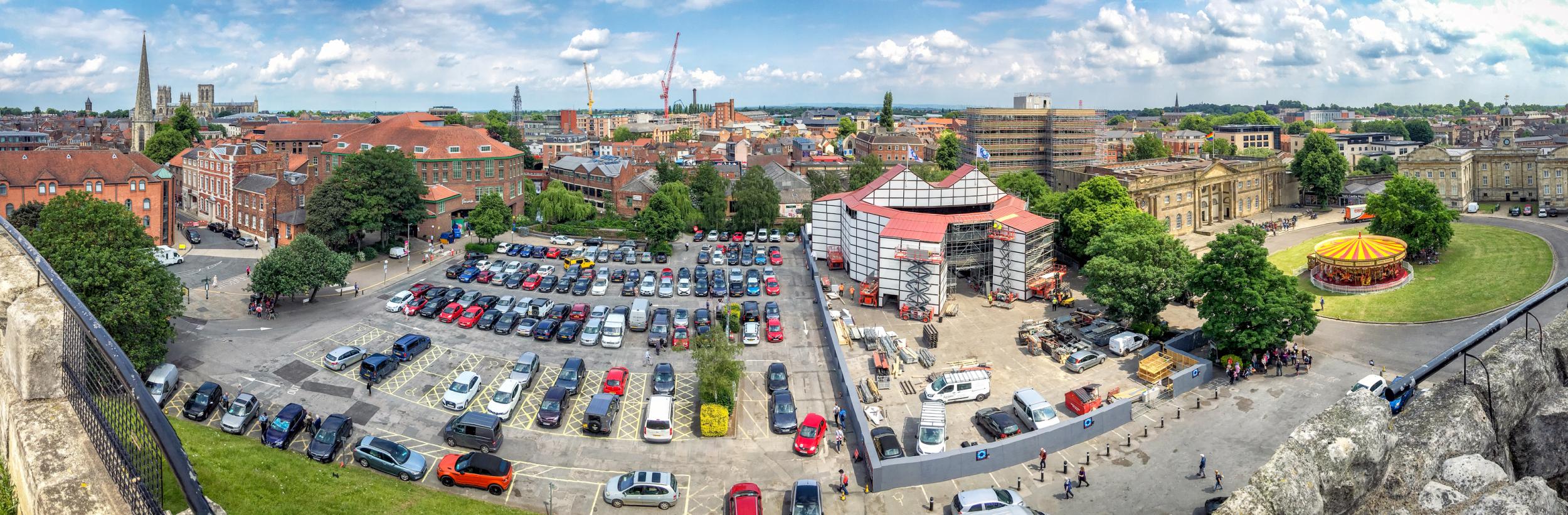 Panoramic of site