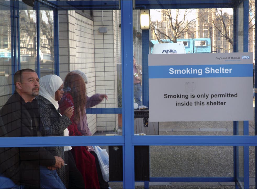 Smoking breaks are discouraged in the NHS, but estimates suggest smokers have an additional 10 minutes of breaks a day