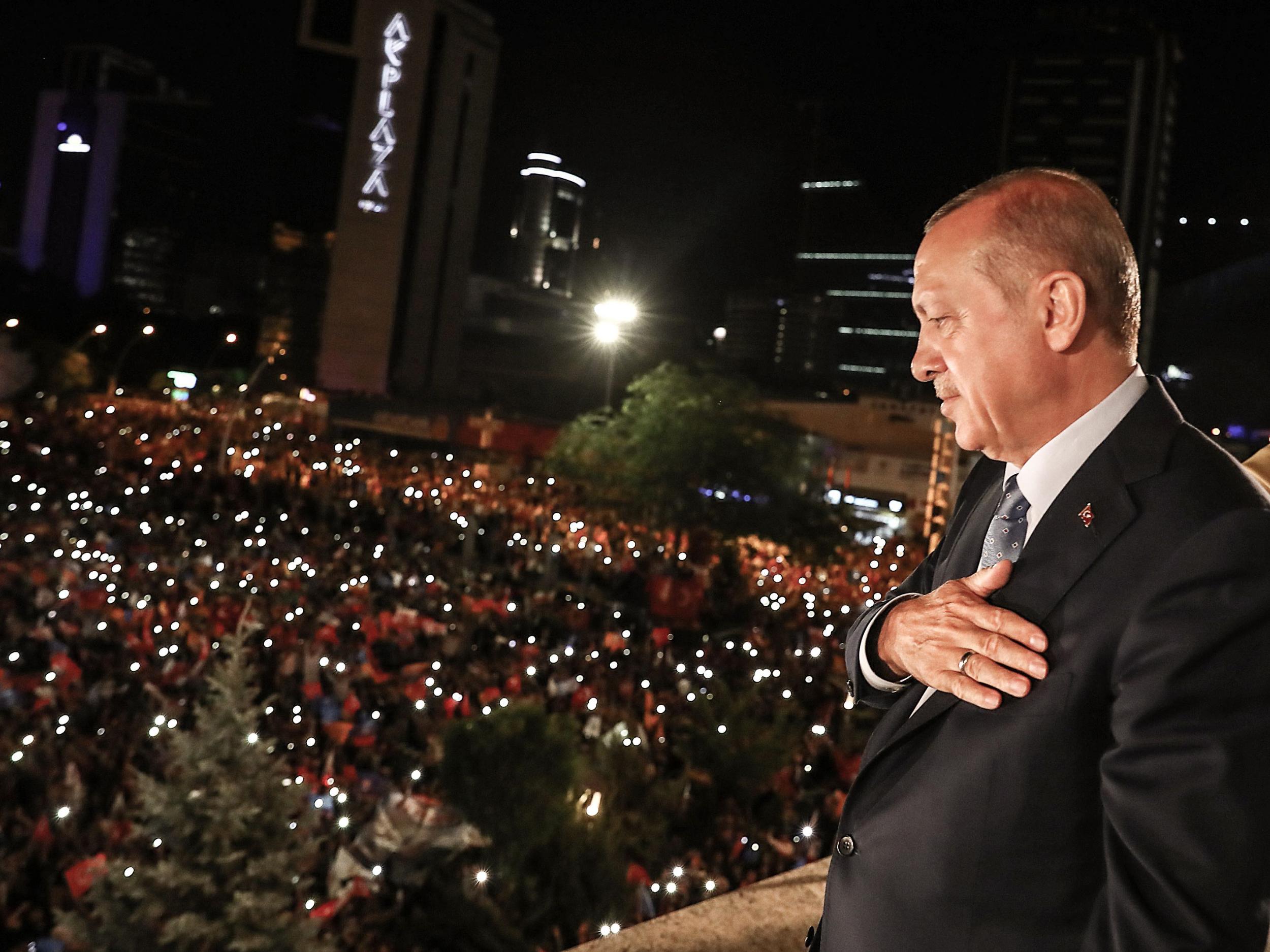 Erdogan has been re-elected as president of Turkey