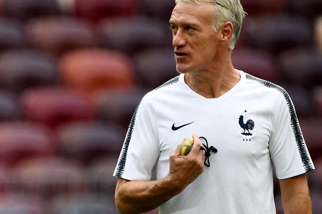 Didier Deschamps was reminded of what Danish counterpart Age Hareide had said about France