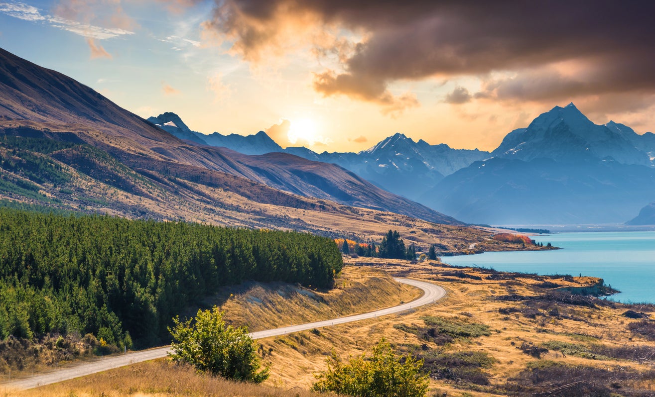 New Zealand Tourists spot