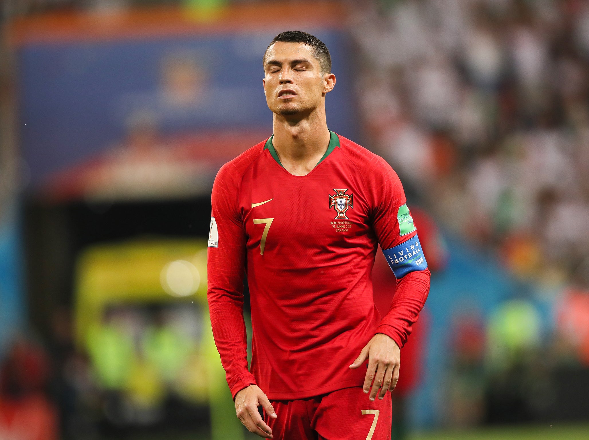 Ronaldo saw his second-half penalty saved