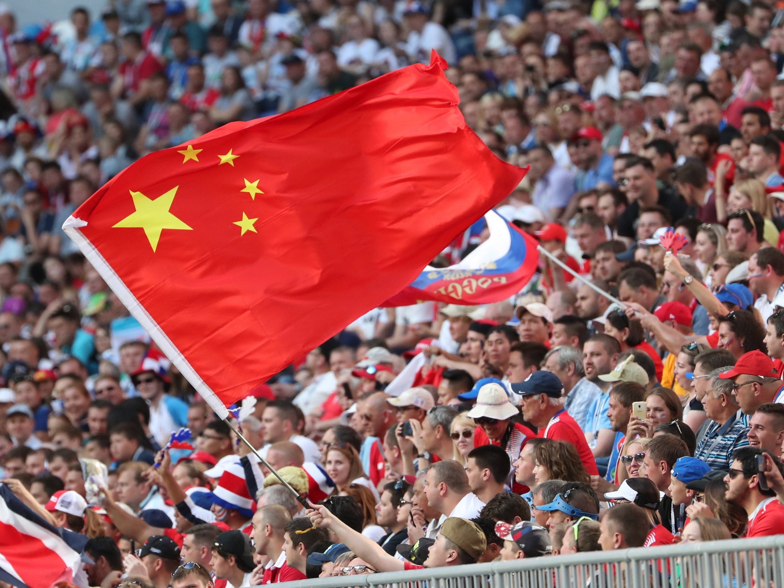 60,000 tickets have been bought by Chinese fans