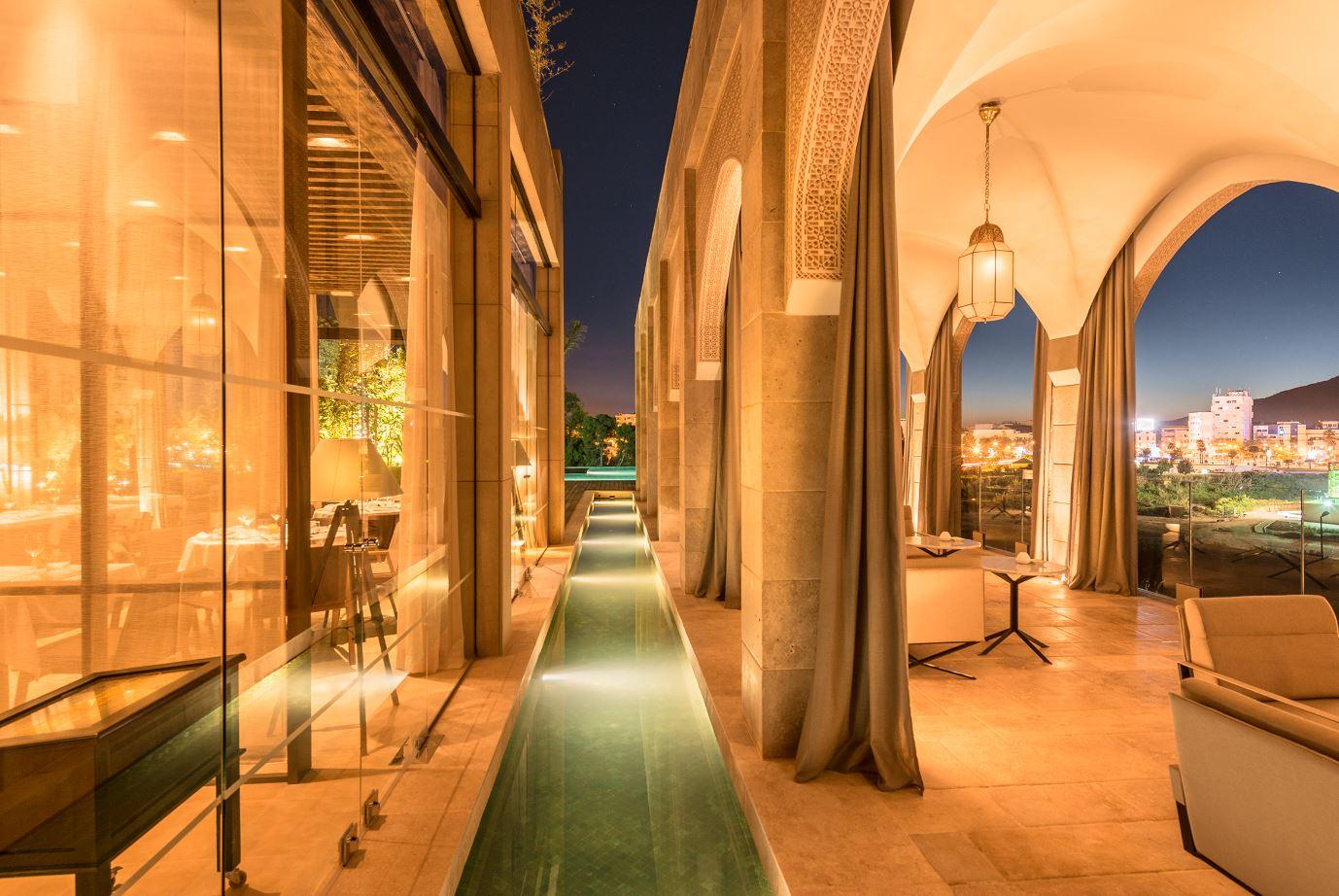 Enjoy the view at the luxury Hotel Sahrai