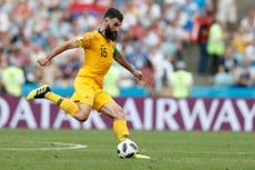 Jedinak flat-lines audition as Australia crash out of World Cup