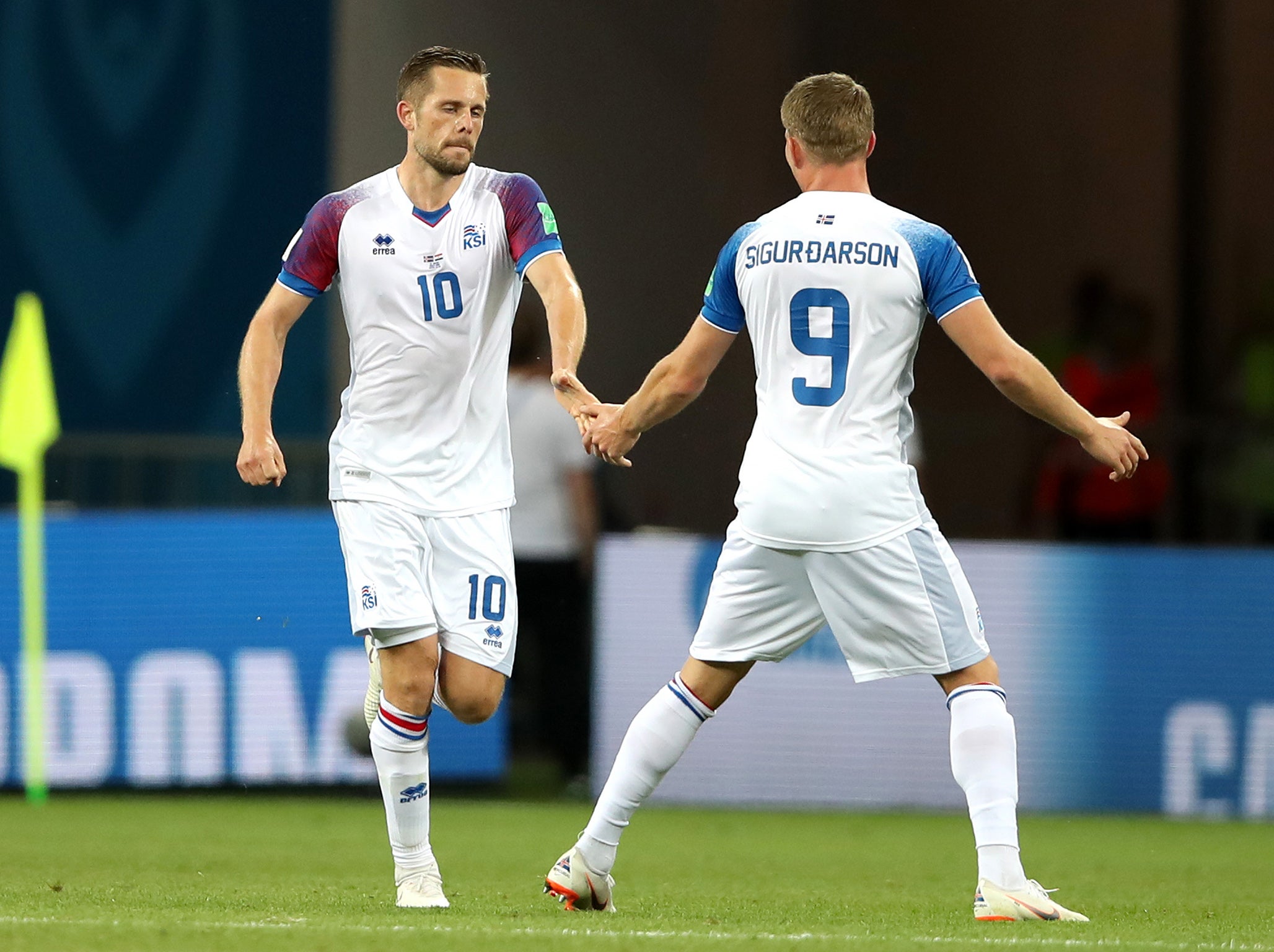 Sigurdsson gave Iceland hope with his penalty kick (Getty )