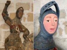 16th century Spanish sculpture hit with botched restoration attempt