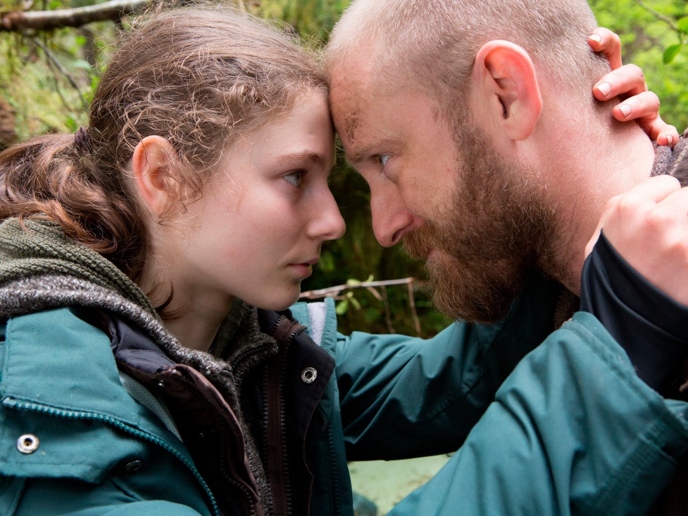 Thomasin McKenzie and Ben Foster in ‘Leave No Trace’