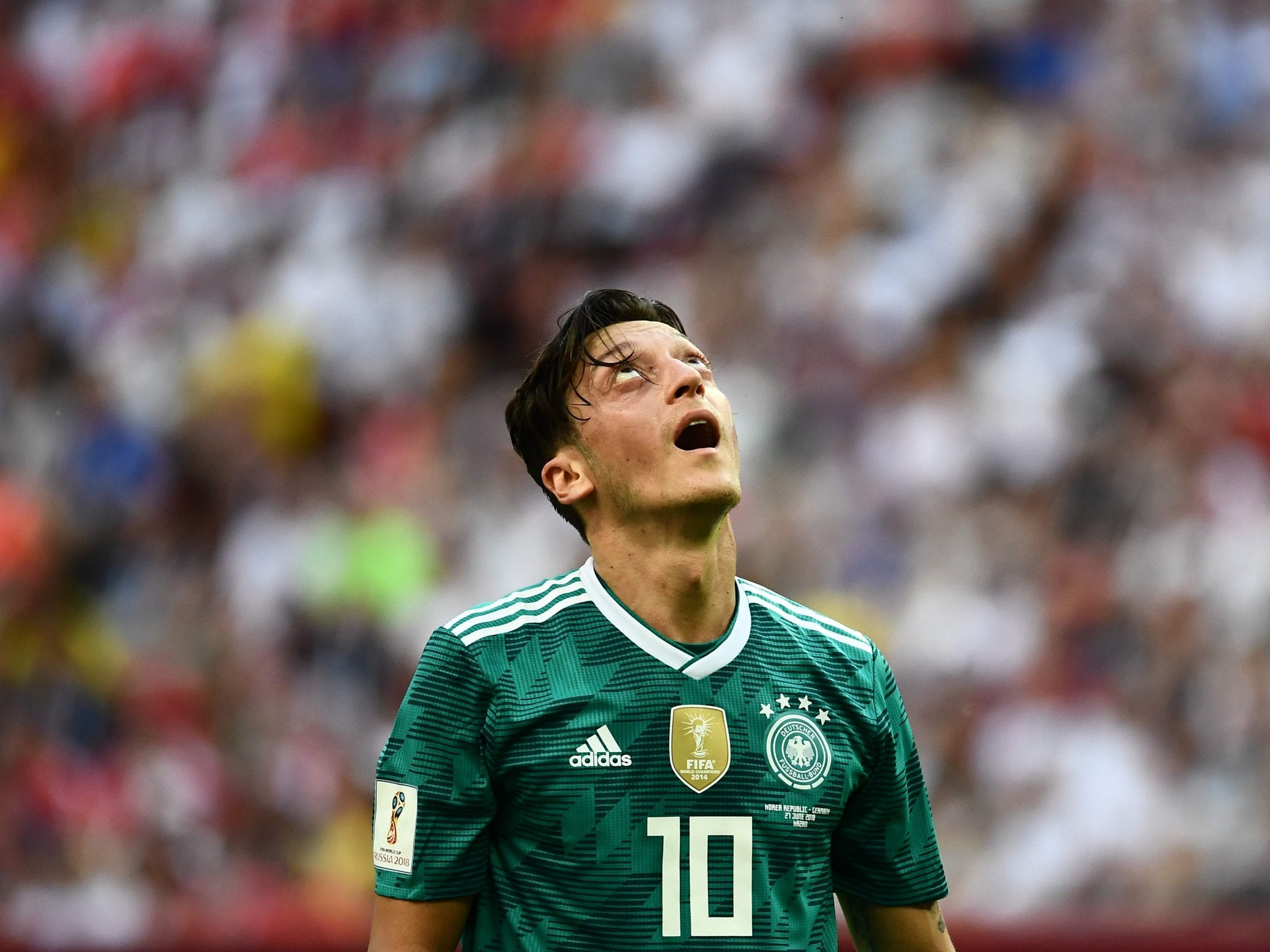Panini wm 2018 m7 mesut özil mc donalds Alemania Germany World Cup 18 