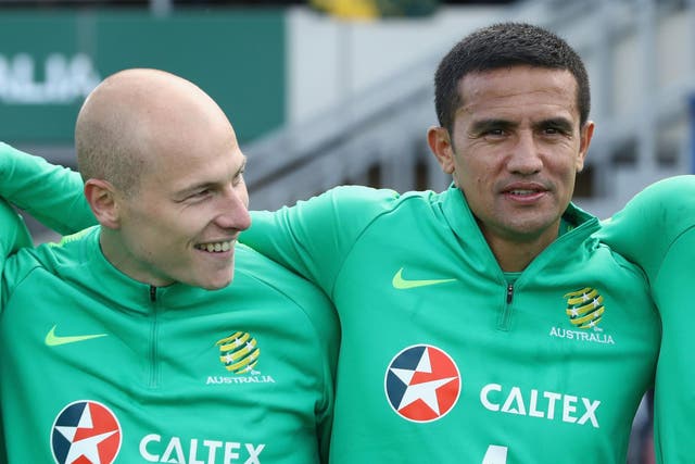 Aaron Mooy would not be surprised if Tim Cahill carried on playing for Australia