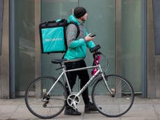Deliveroo doubles sales but losses balloon