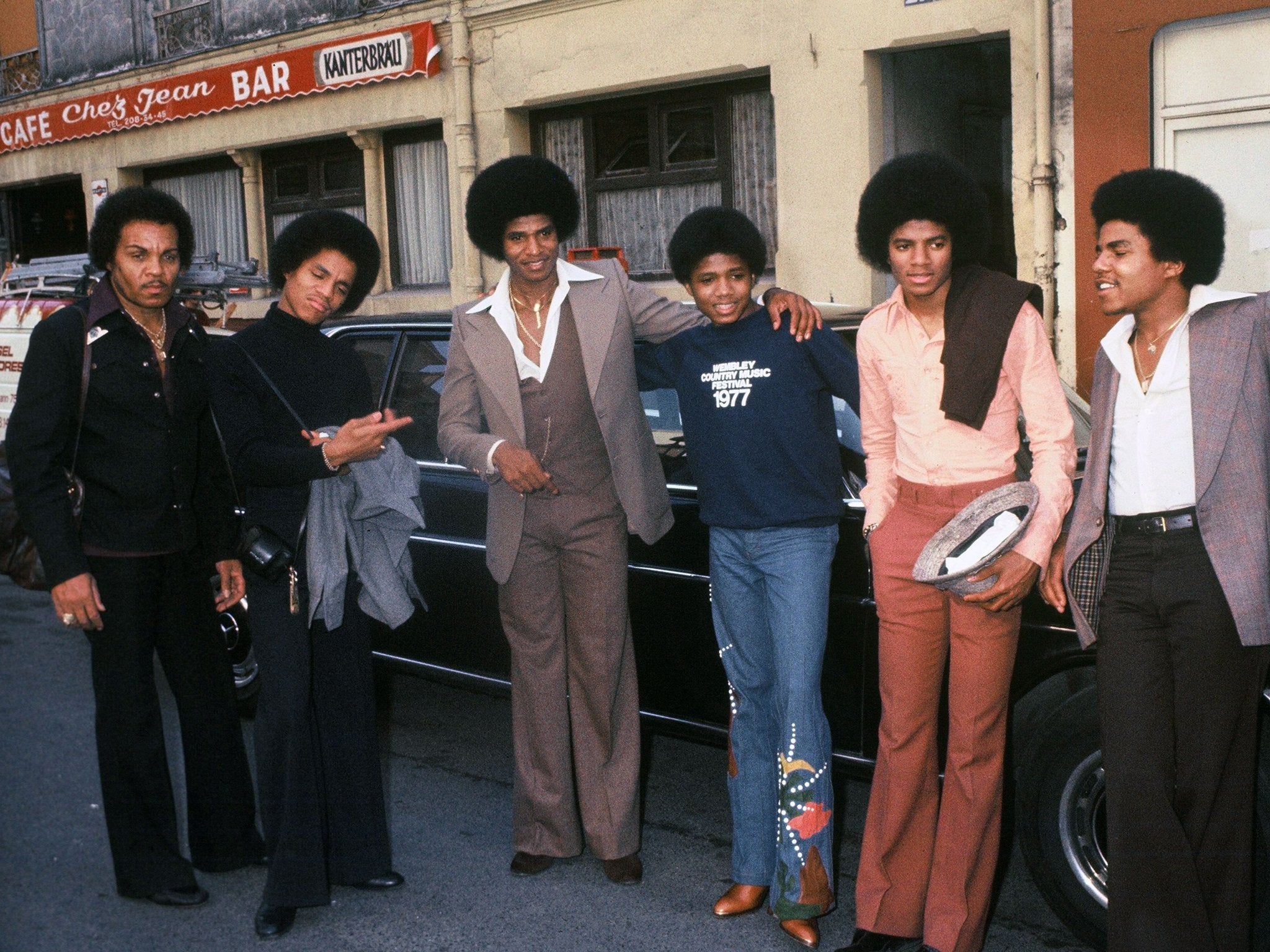 Young Michael Jackson And Joe Jackson