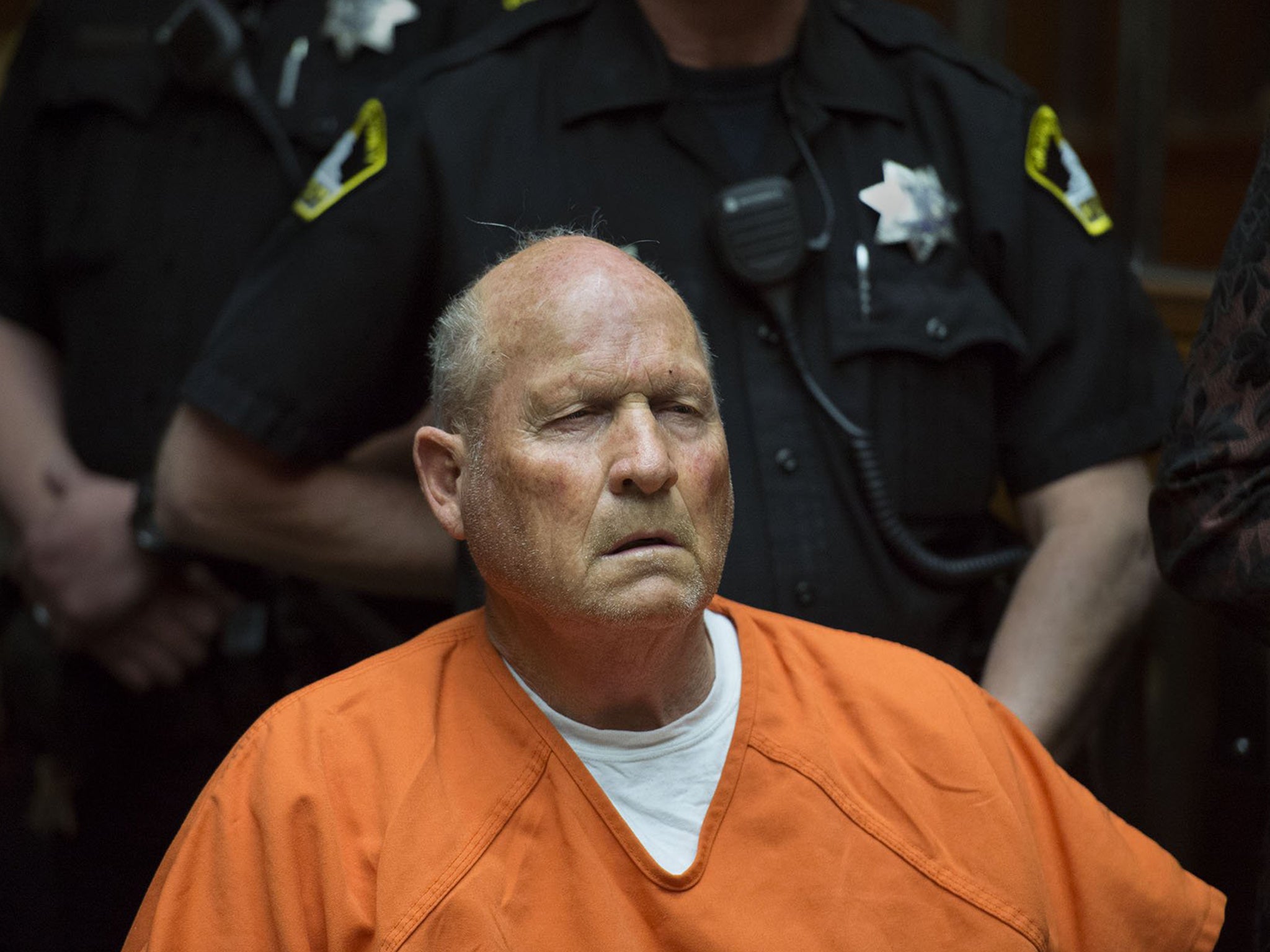 Golden State Killer suspect Joseph DeAngelo was charged with 12 murders (Rex)