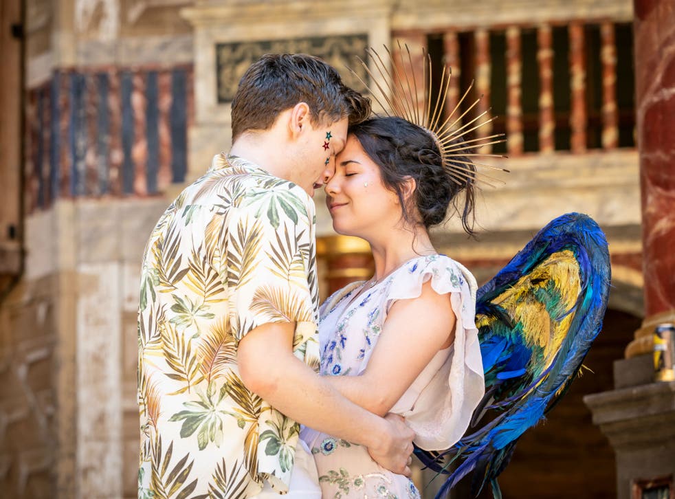 Luke MacGregor and Norah Lopez-Holden in 'The Winter's Tale'
