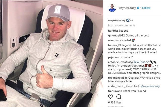 Wayne Rooney is set for a move to America