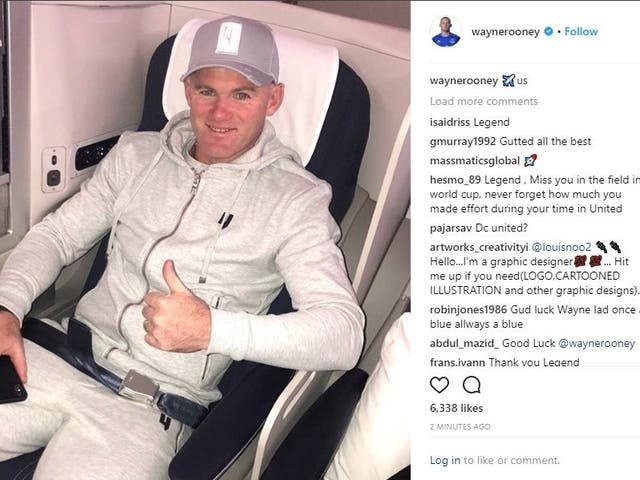 Wayne Rooney is set for a move to America
