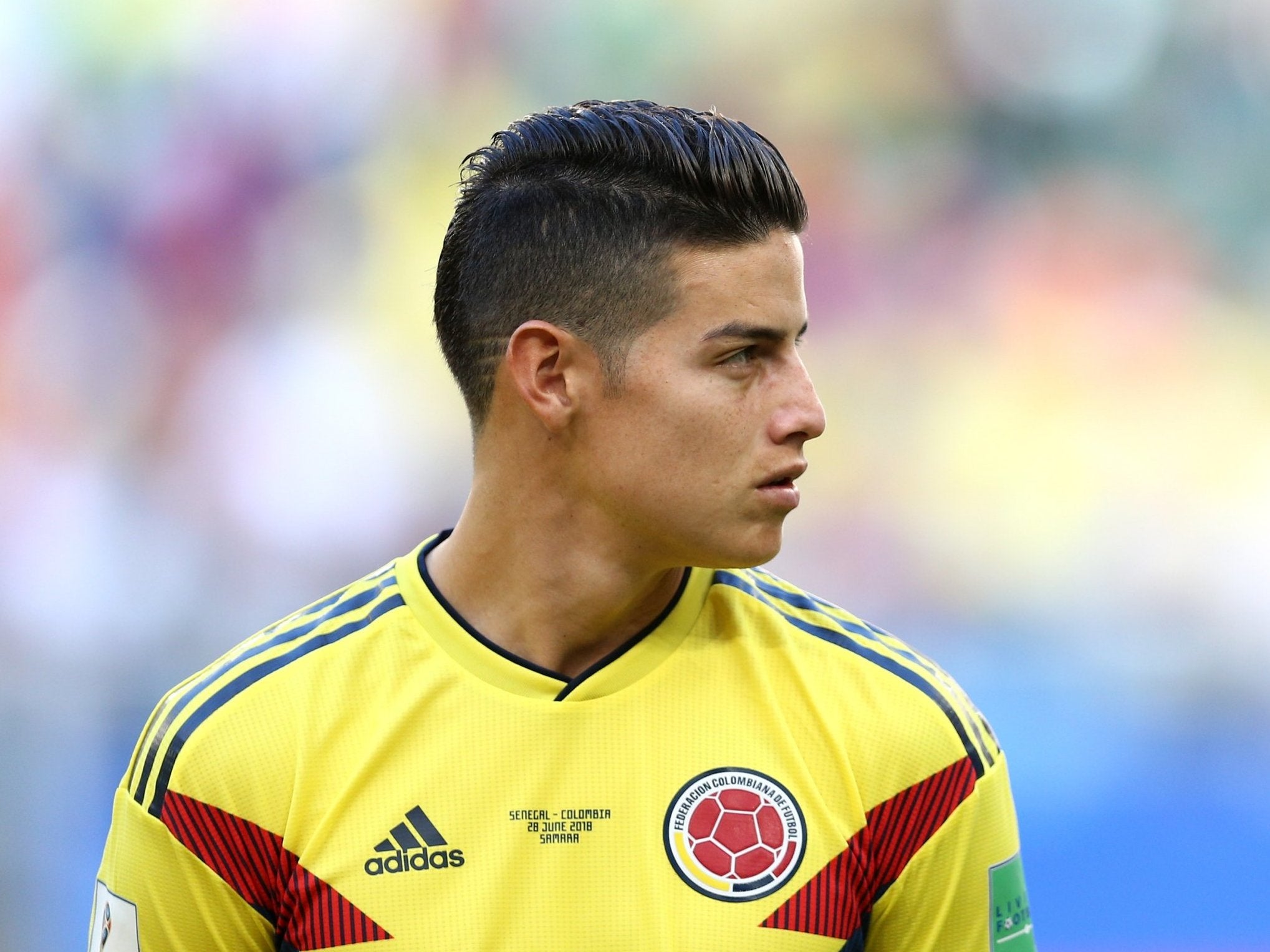 James Rodriguez could well miss out