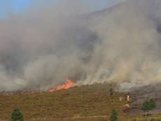 Saddleworth Moor fire ‘could burn for weeks’ as no rain is forecast