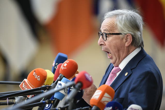 Jean-Claude Juncker said he was always amazed at what he was blamed for in the media