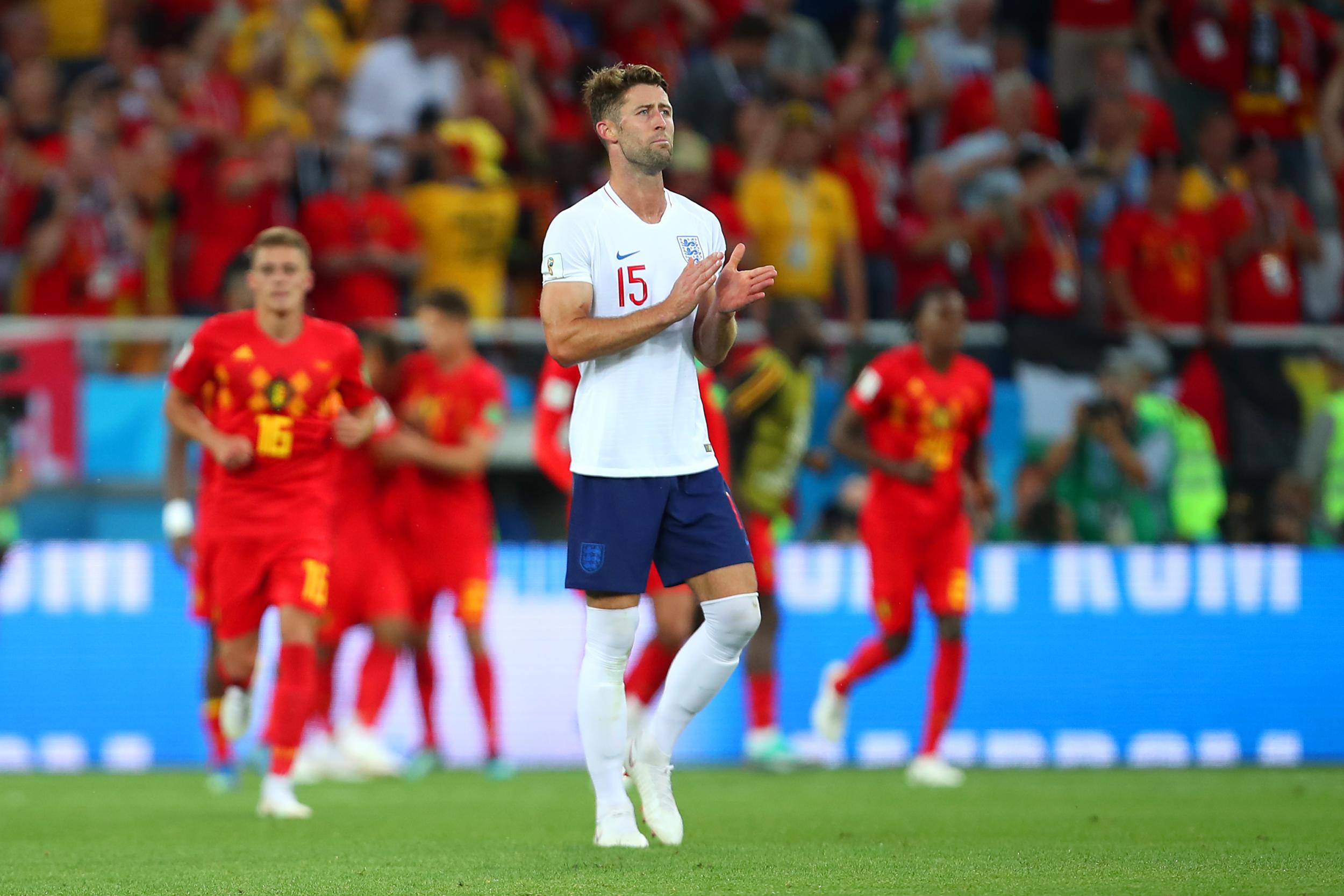 Cahill played against Belgium in the group stages