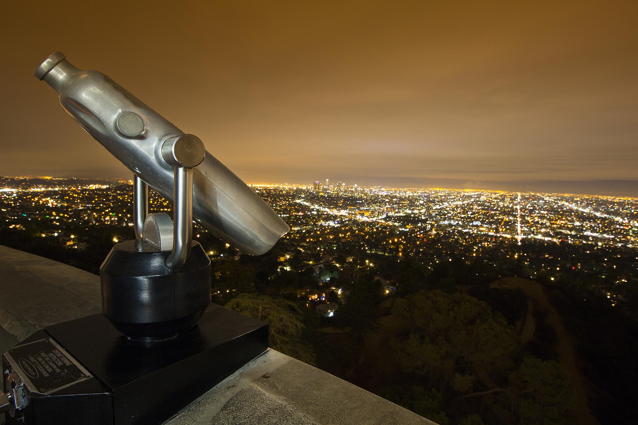 For a look at the stars, check out Griffith Observatory