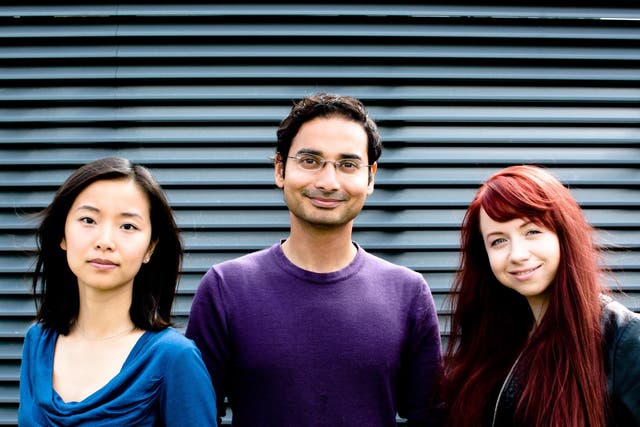 Shanshan Xu, Soumyadip Rakshit and Stephanie Alys are the co-founders of MysteryVibe