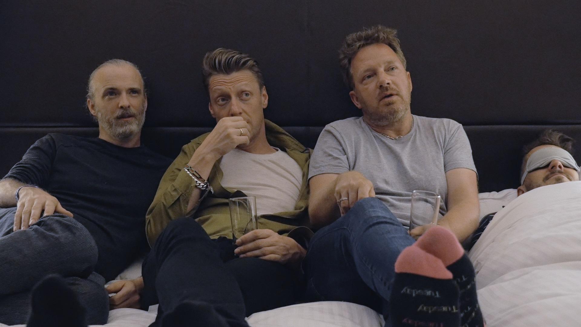 Four in a bed: the Scottish rockers get personal in this surprisingly enlightening documentary